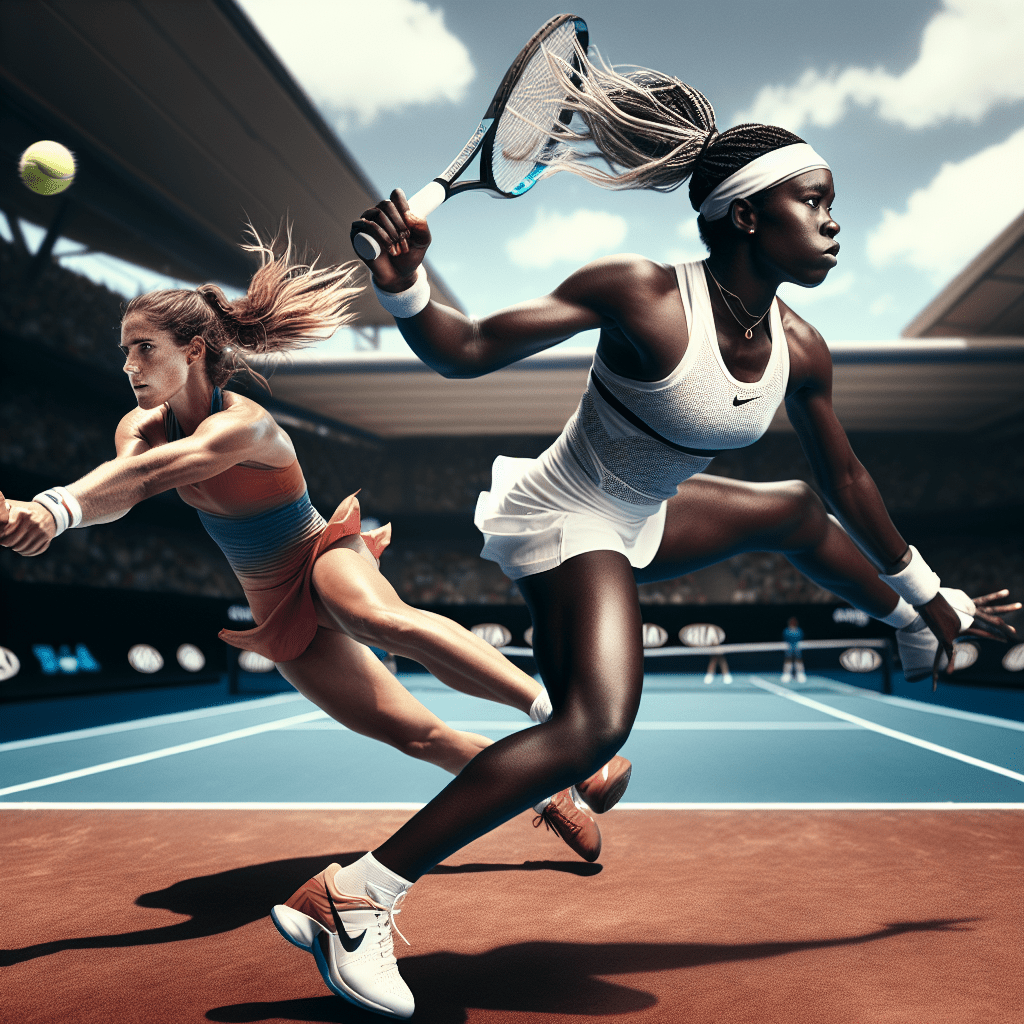 Australian Open • Coco Gauff • Marta Kostyuk • Tennis • Aryna Sabale