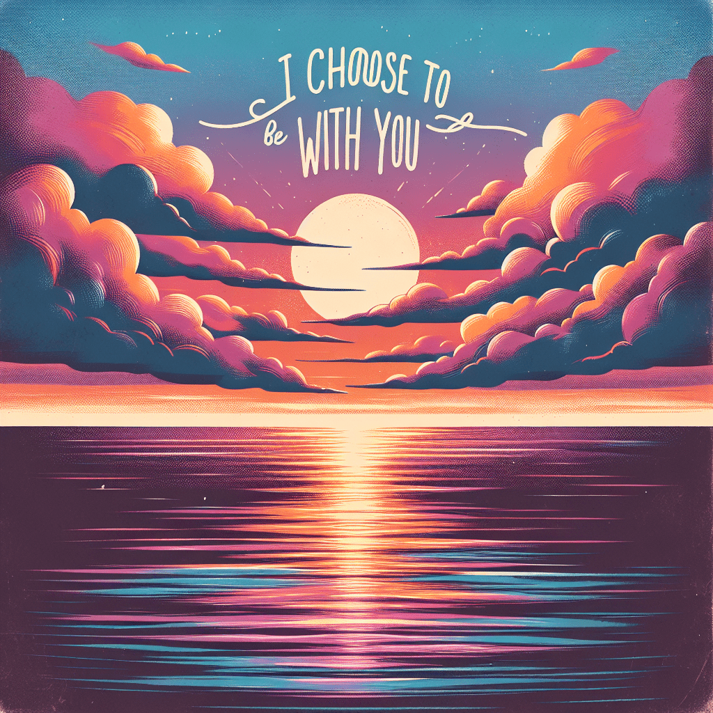 I Choose To Be With You Quotes