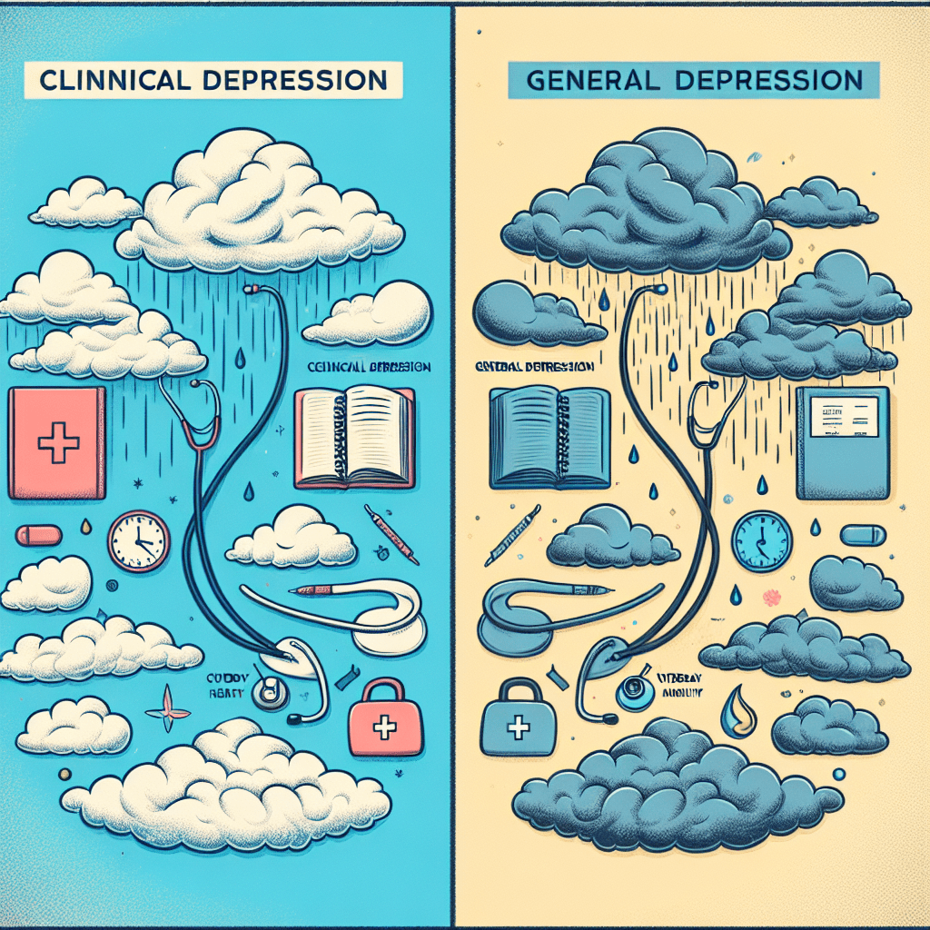 What Is The Difference Between Clinical Depression And Depression