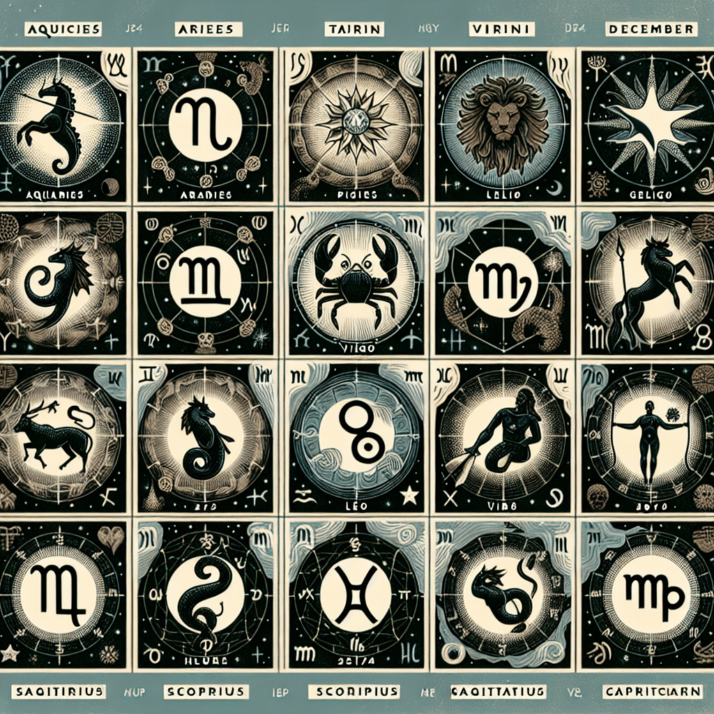 Zodiac Signs In Order From January to December 2024