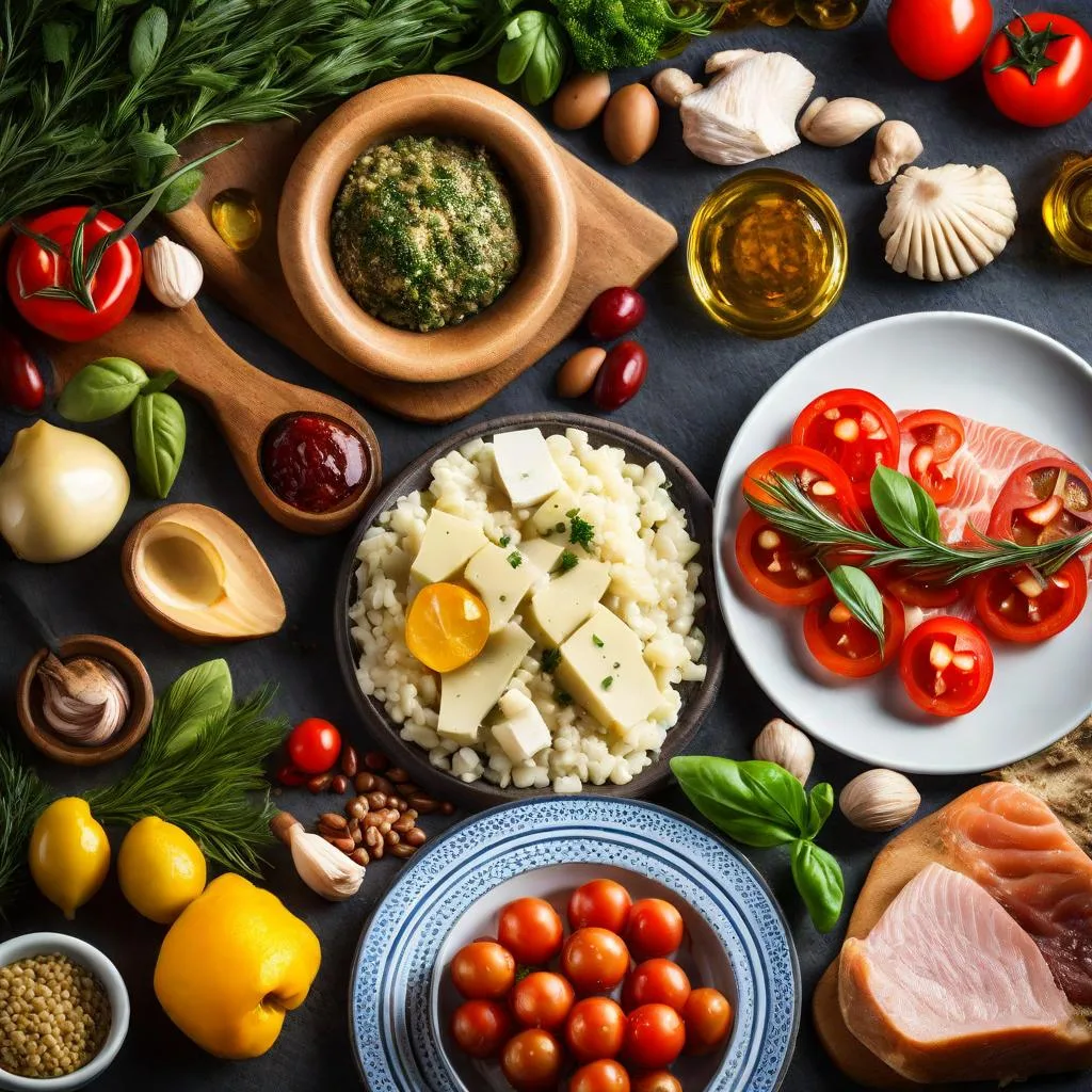 What does a Mediterranean Diet consist of