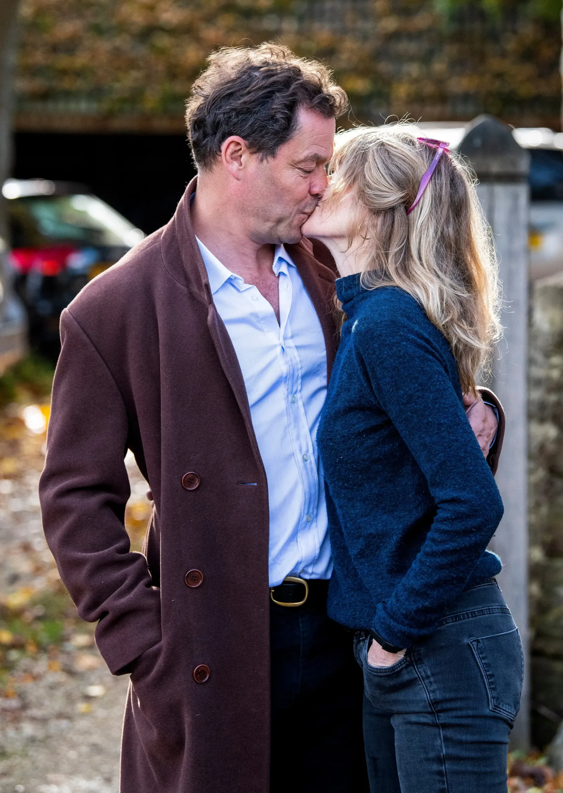 Dominic West Details How Wife Catherine FitzGerald Was Affected by Lily James Drama