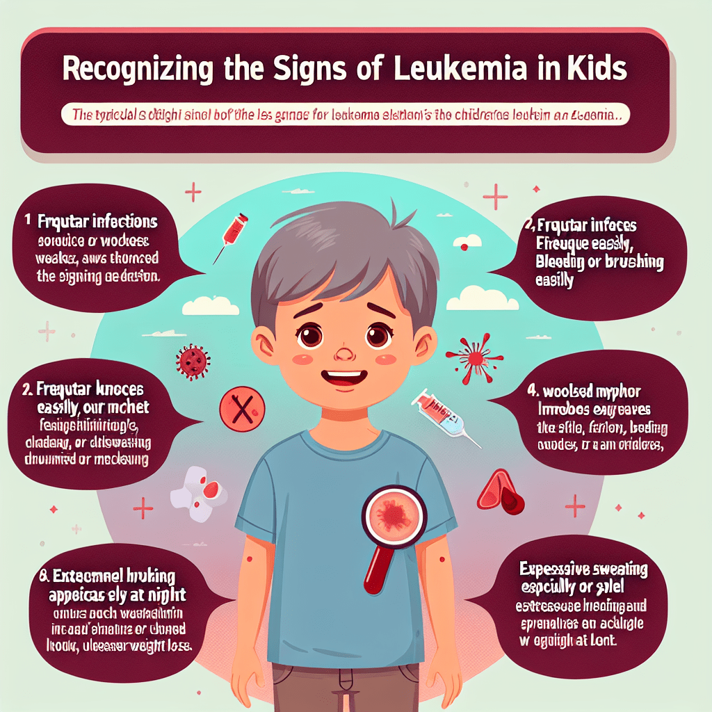 What are the signs of Leukemia in Kids