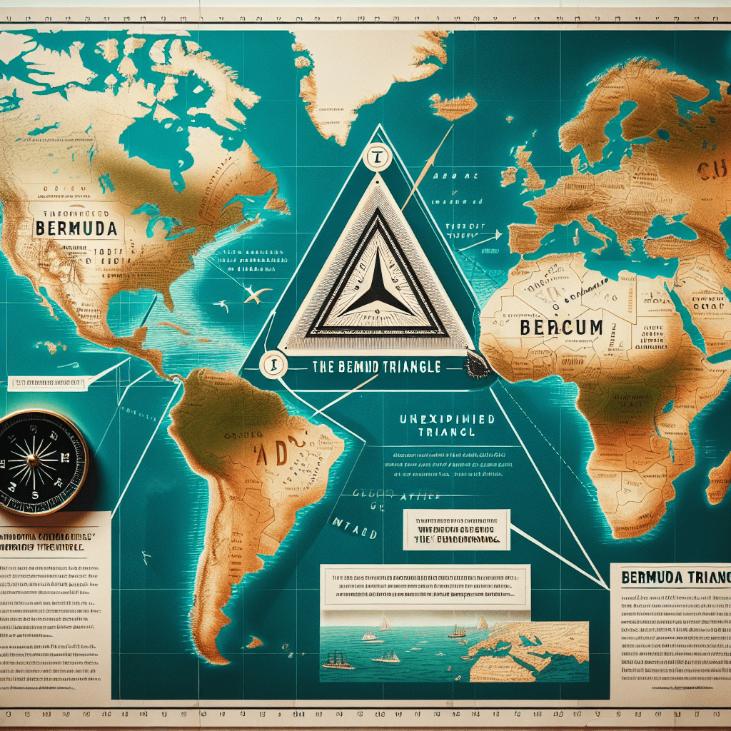 where is the Bermuda triangle located on google maps, why it is dangerous