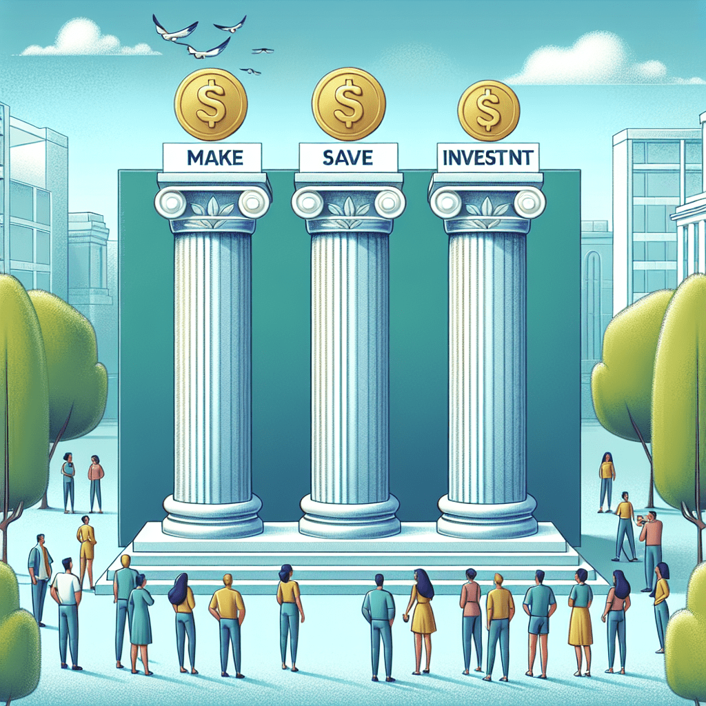 Pillars of Wealth: How to Make, Save, and Invest your Money to Achieve Financial Freedom