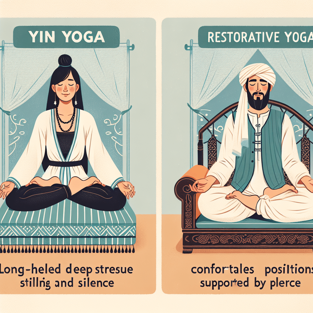 Yin Yoga vs Restorative Yoga