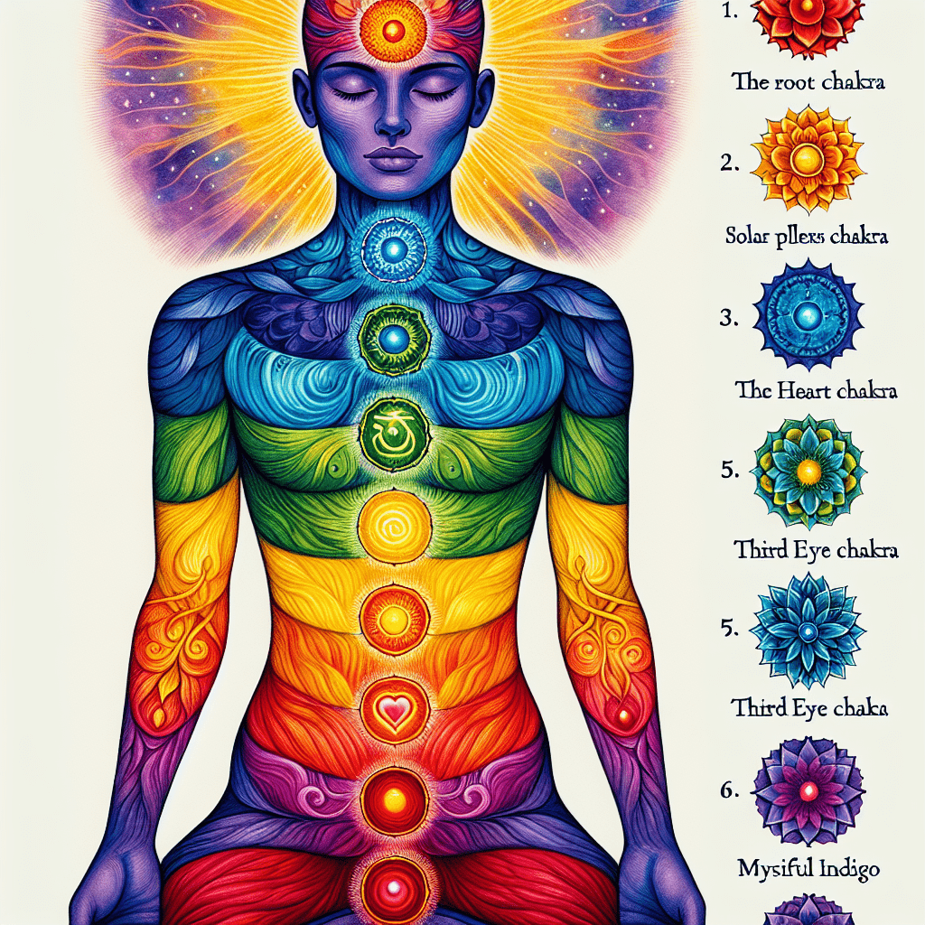 What Color are the 7 chakras? Chakra Affirmations