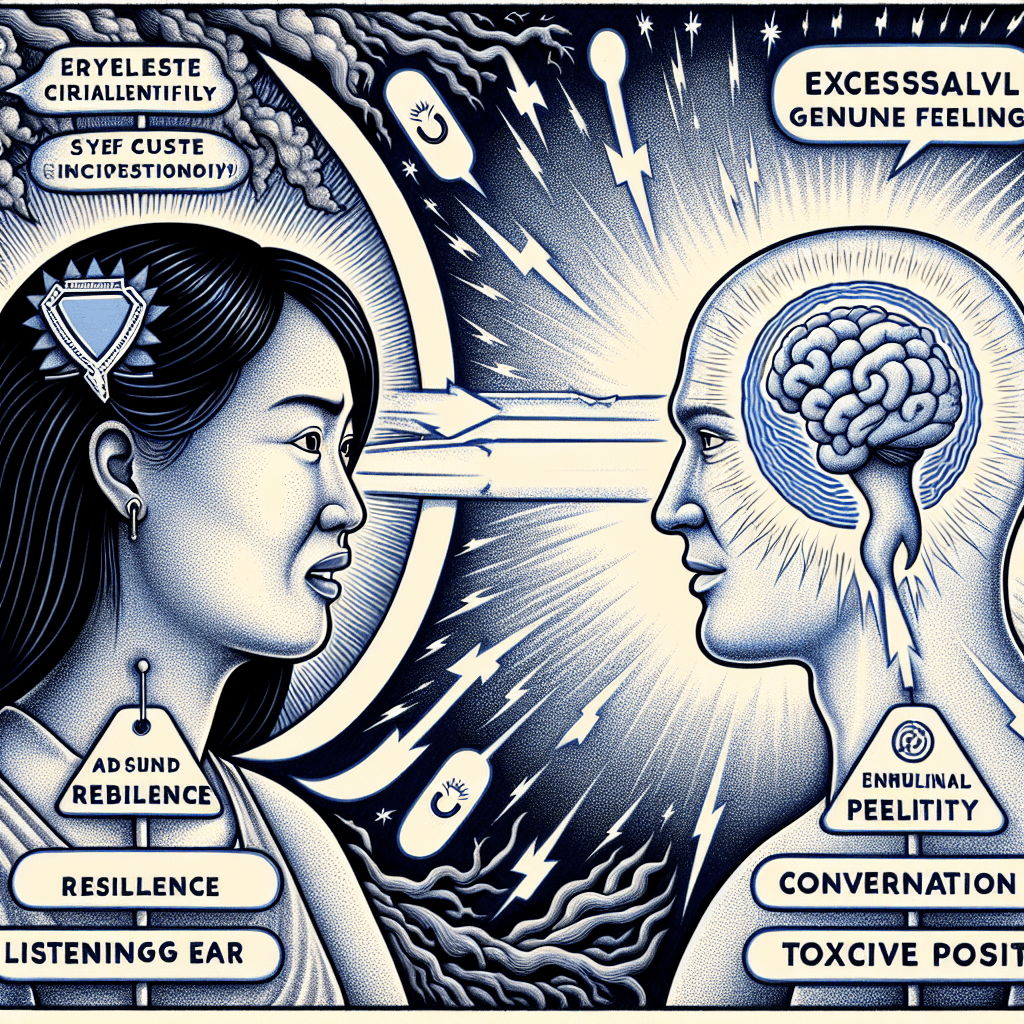 how to deal with toxic positivity person