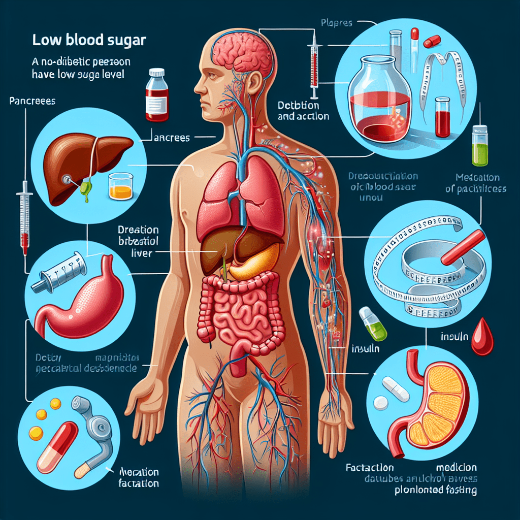 Why would a non diabetic get low blood sugar?