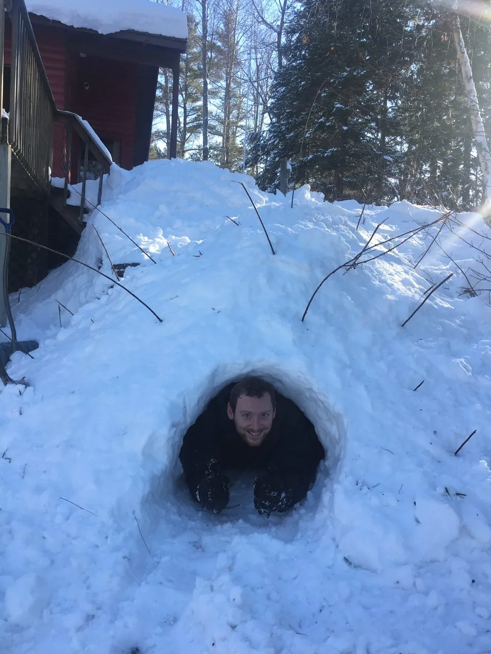 Quinzhee - What is the Easiest Snow Shelter