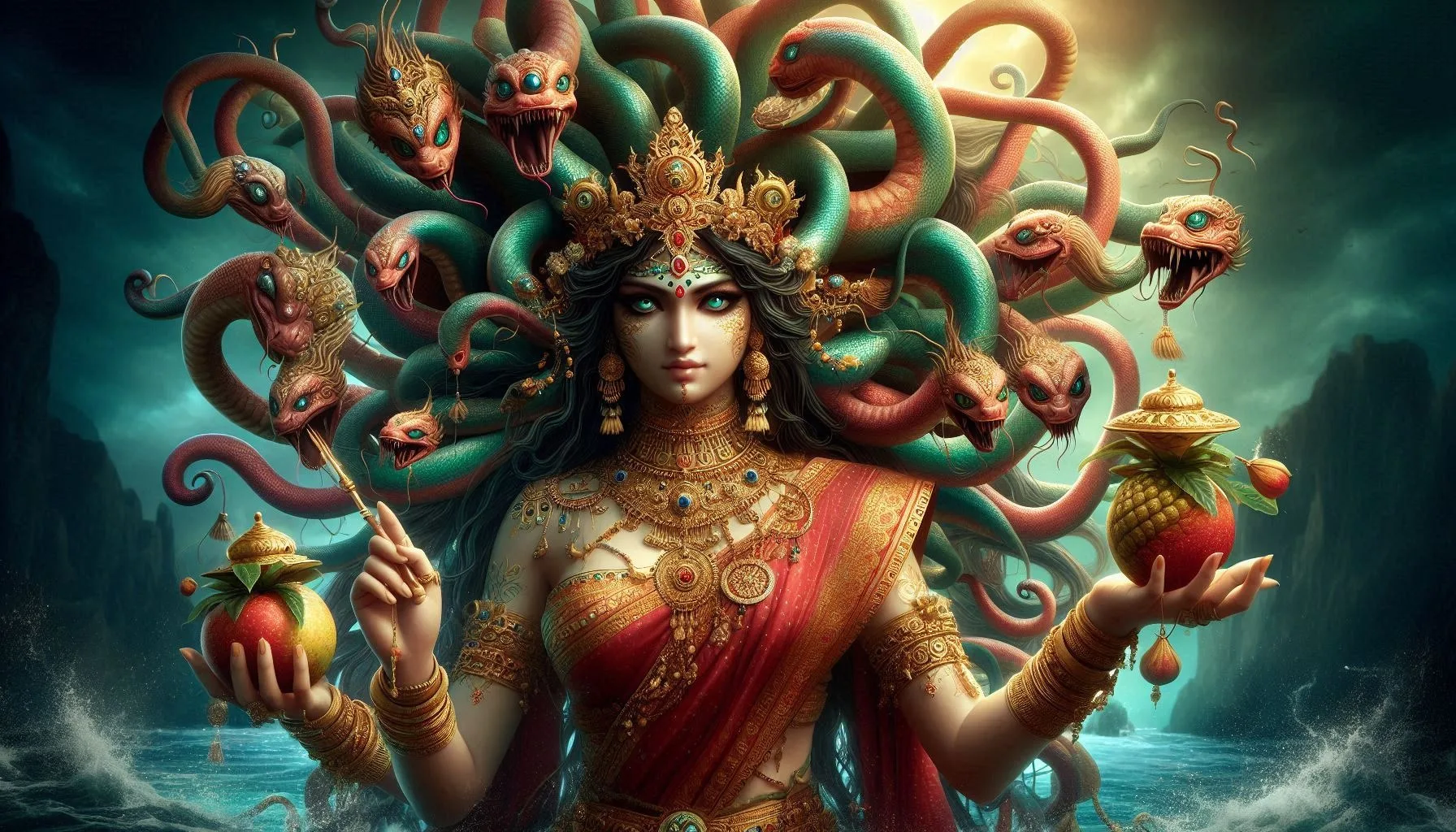 Medusa and Mansa Devi: The Untold Myths Connecting Greek and Hindu Traditions