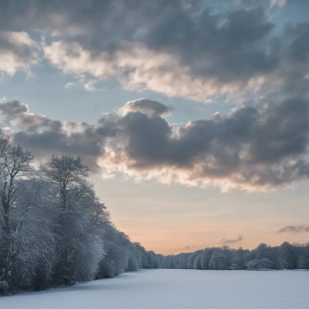 Why is the sky always cloudy in winter?