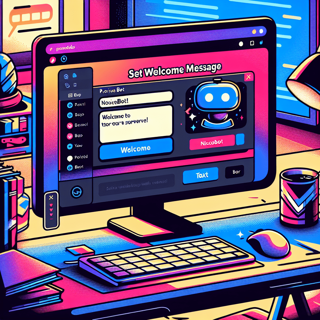 How to set a welcome message with ProBot?