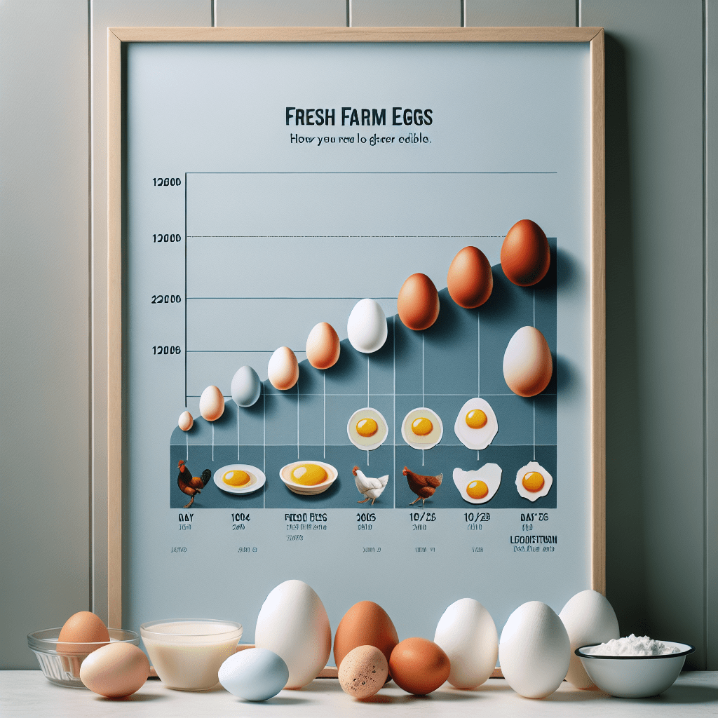 How long do fresh eggs from the farm last?