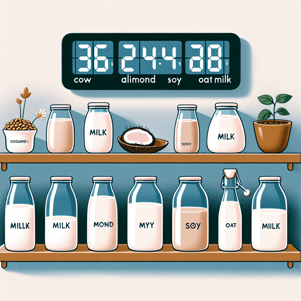 Which type of milk lasts the longest?