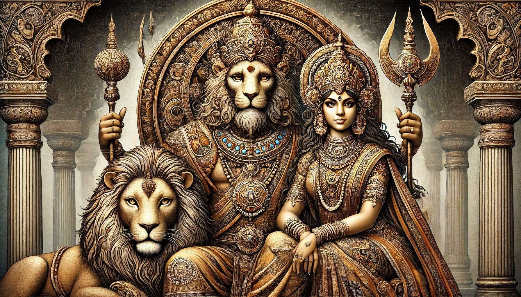 The Glory of Narasimha Bhagwan: An Exploration of Ancient Indian History