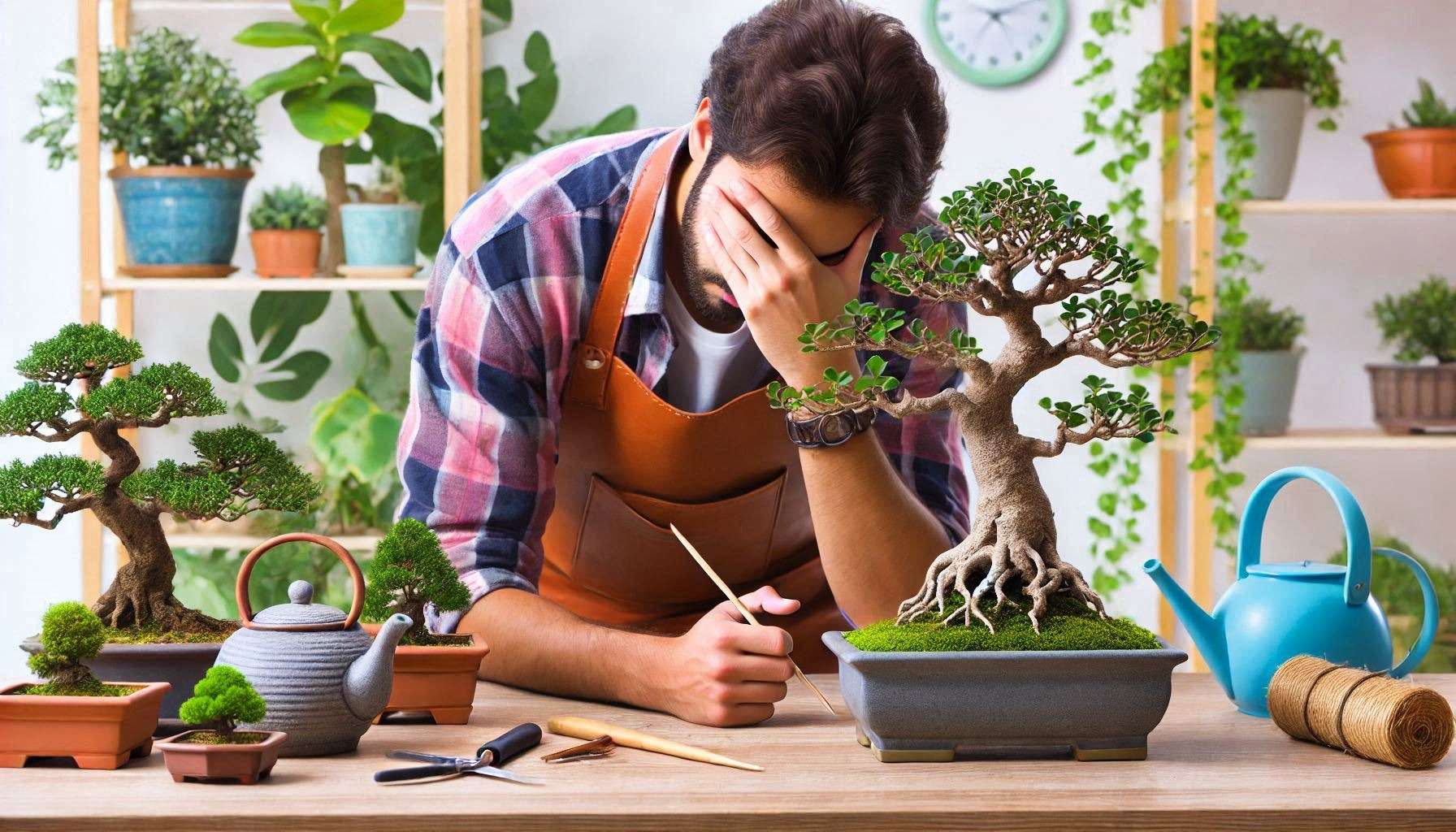 Common Mistakes People Make When Caring for Bonsai Trees