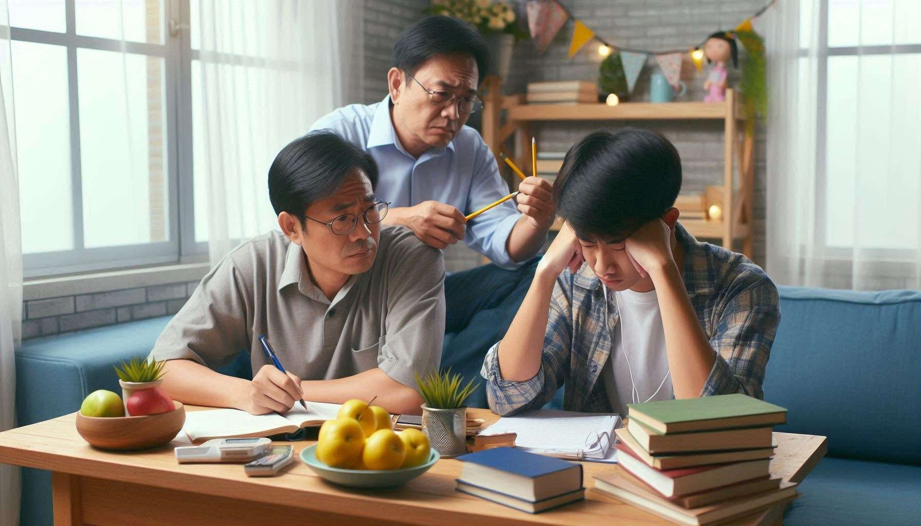 How do Asian parents handle discipline differently