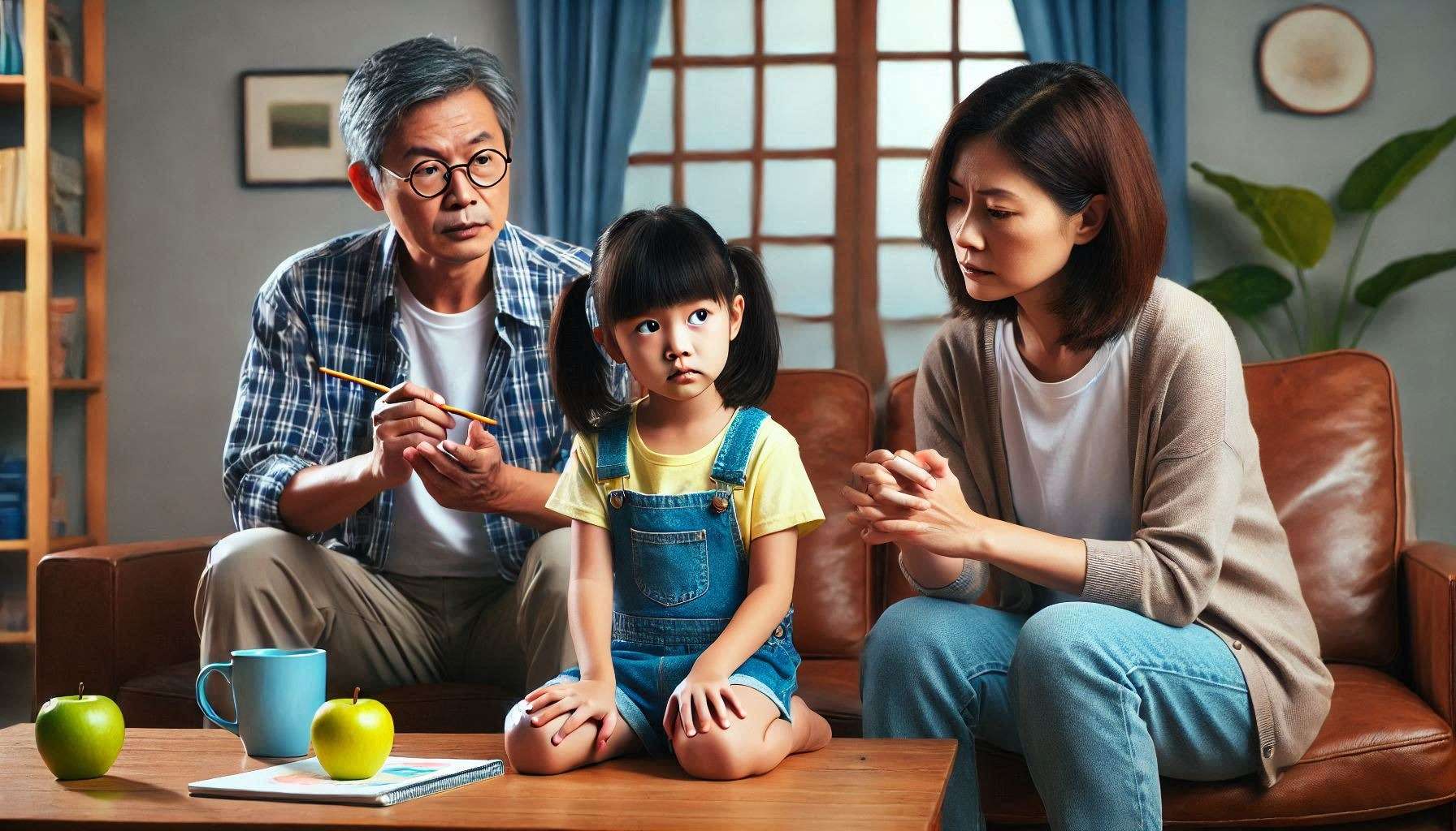 How do Asian parents handle discipline differently