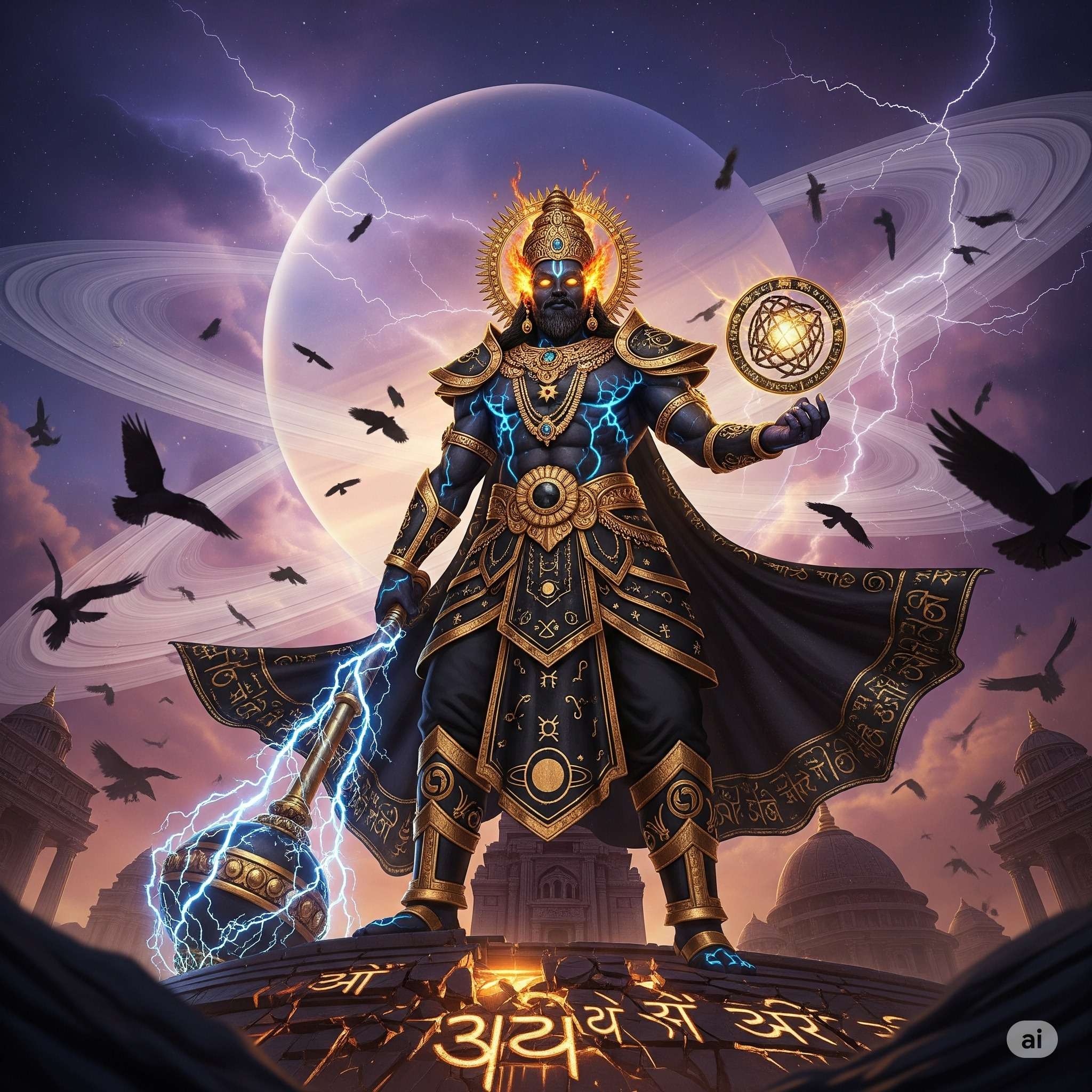 What is the myth of Shani?