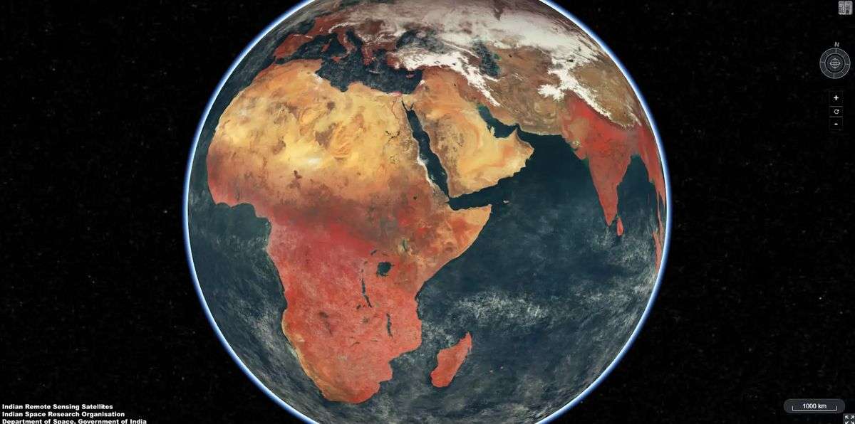 Stunning New Images of Earth Captured by India’s EOS-06 Satellite