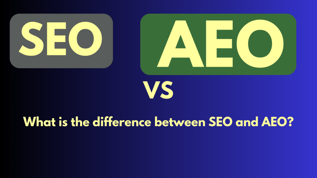 Why I Believe AEO Is the Future of SEO (And How I’m Using It to Revive My “Dead” Website)