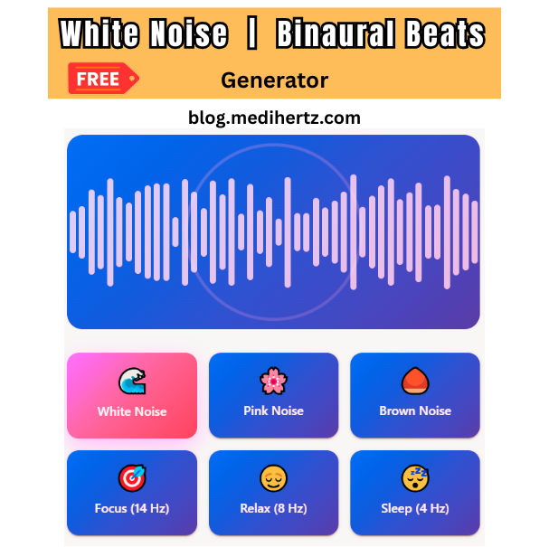 White Noise for Sleep – Fall Asleep Fast (Free Online Tool)