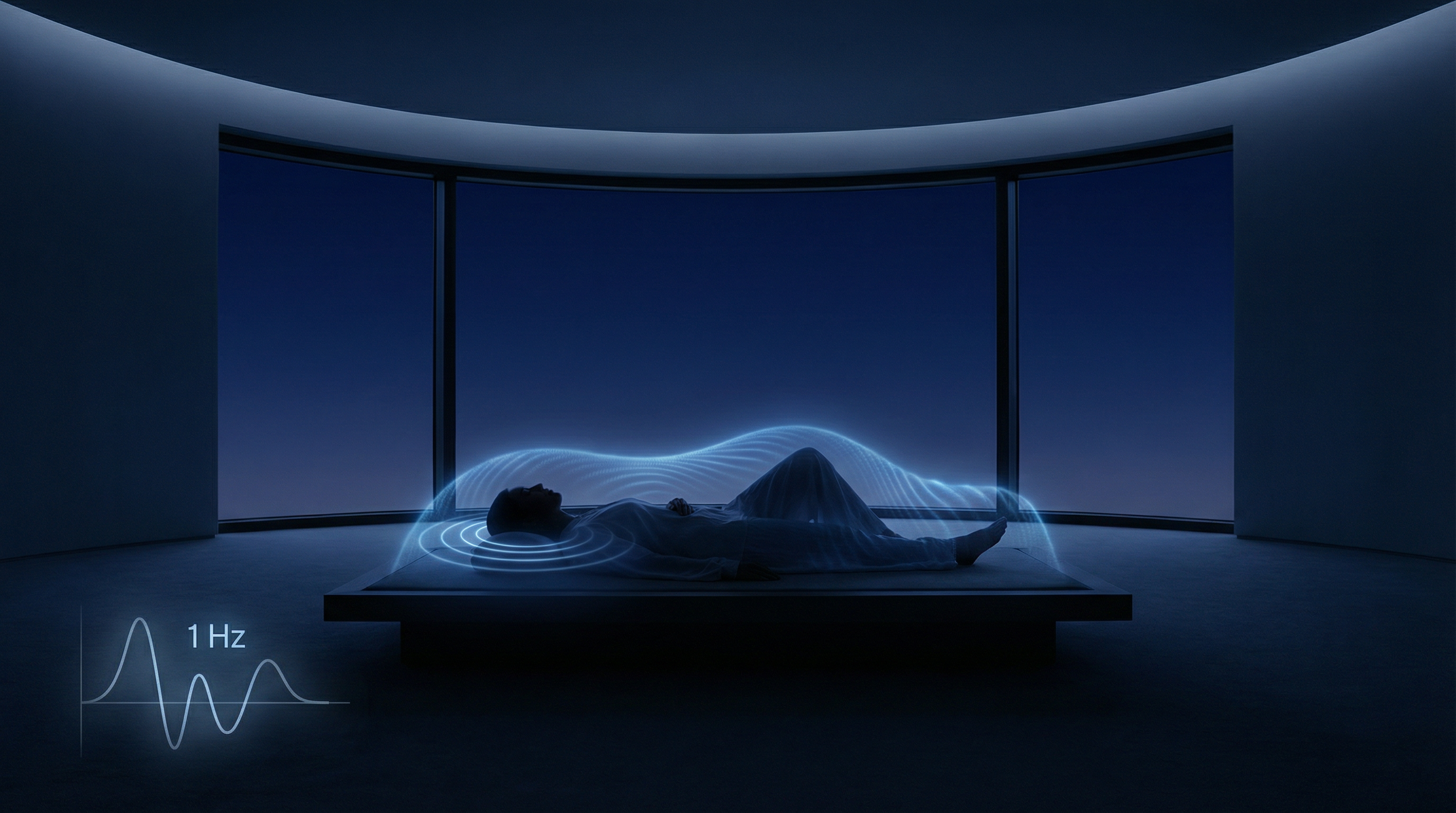 What Happens to Your Brain at 1 Hz Frequency?