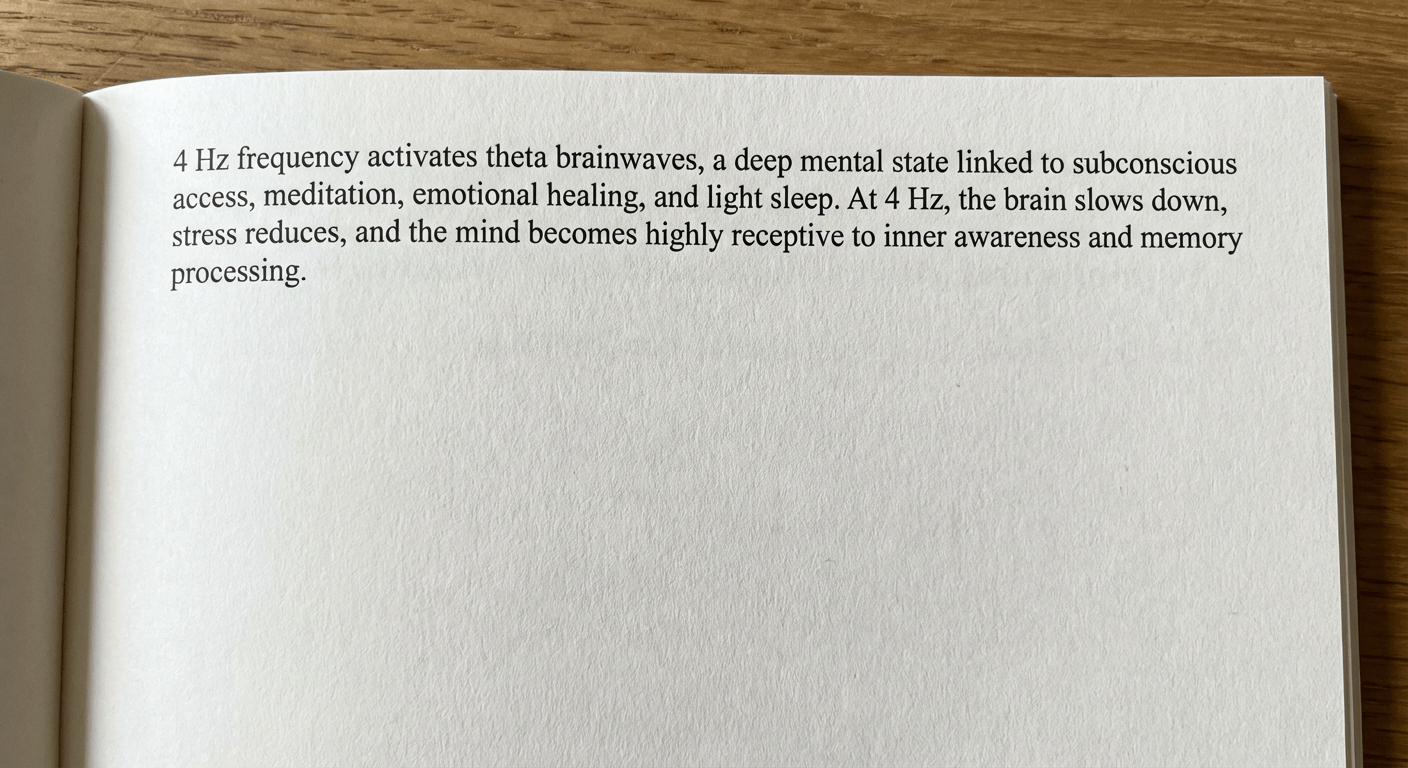 What Does 4 Hz Frequency Do to the Brain? 2 What Does 4 Hz Frequency Do to the Brain?