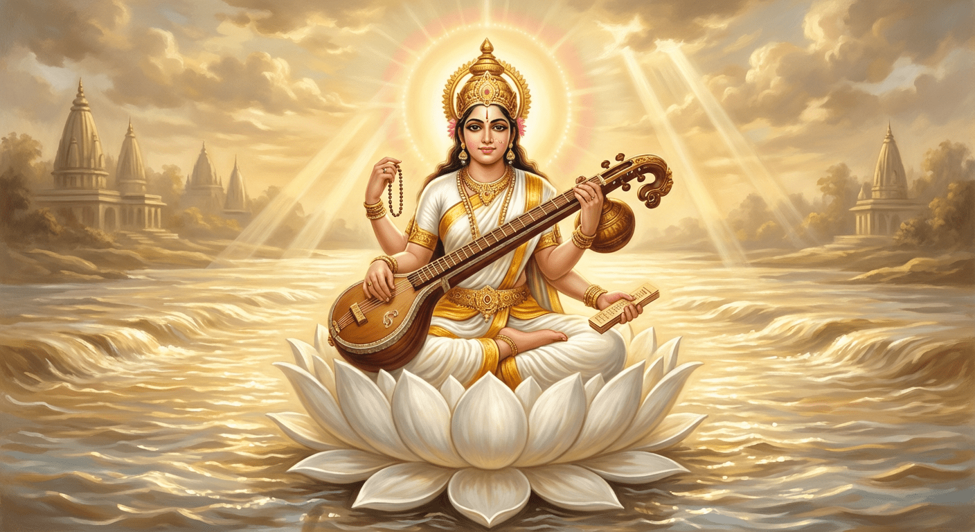 Saraswati Puja Explained: Vasant Panchami, Goddess Saraswati, and Her Divine Powers 9 Saraswati Puja Explained: Vasant Panchami, Goddess Saraswati, and Her Divine Powers