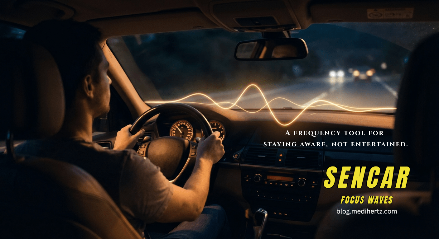 Most People Listen While Driving | SENCAR Focus Waves Are for Awareness | Alertness 2 Most People Listen While Driving | SENCAR Focus Waves Are for Awareness