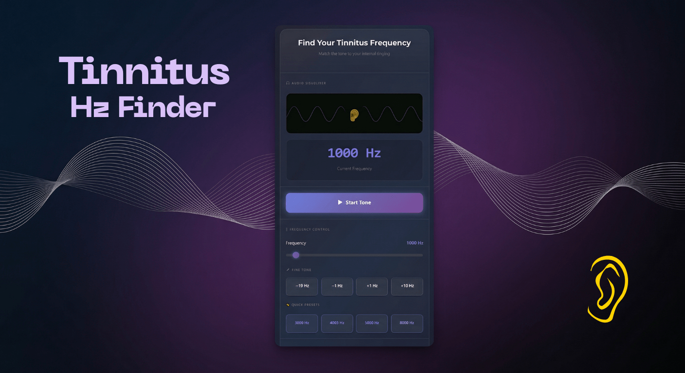 Find Your Tinnitus Frequency Online