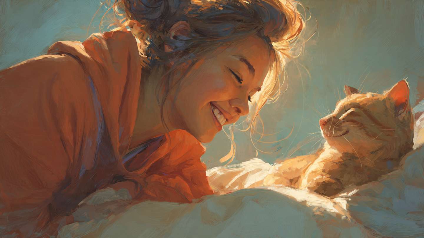 Is Your Cat a Divine Messenger: 20 Mysterious Reasons Cats Are More Than Just Pets 10 The Keeper of Emotional Balance