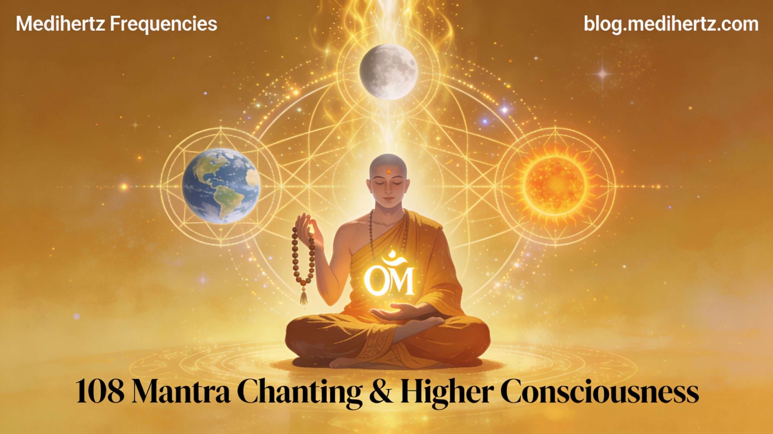 How Does Meditation Reduce Stress: What Most People Wish They Knew Earlier 10 Meditation for stress relief showing mindfulness practice, chakra meditation, brainwave states, sound frequencies, OM chanting, relaxation techniques, anxiety reduction, focus improvement, spiritual meditation, and healing frequency tools by Medihertz Frequencies.