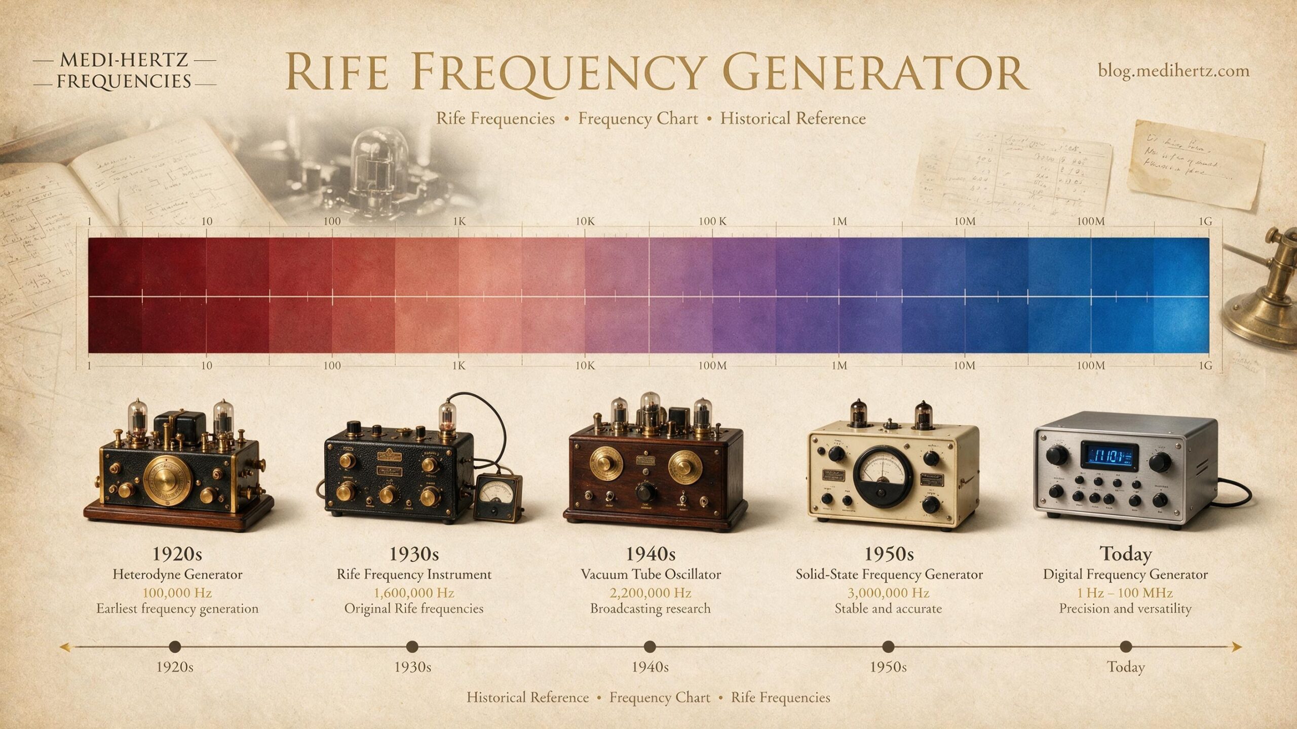 Rife Frequency Generator β Explore Rife Frequencies Online 4 Rife Frequency Generator online by Medihertz Frequencies