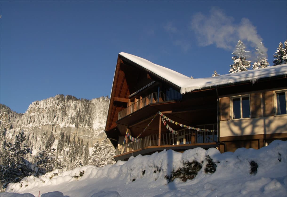 Best Places to Meditate in Switzerland: 50 Peaceful Mountain, Lake & Retreat Destinations 2 Mahamudra-Vipassana Retreat, Mediation Center Beatenberg, Switzerland,
