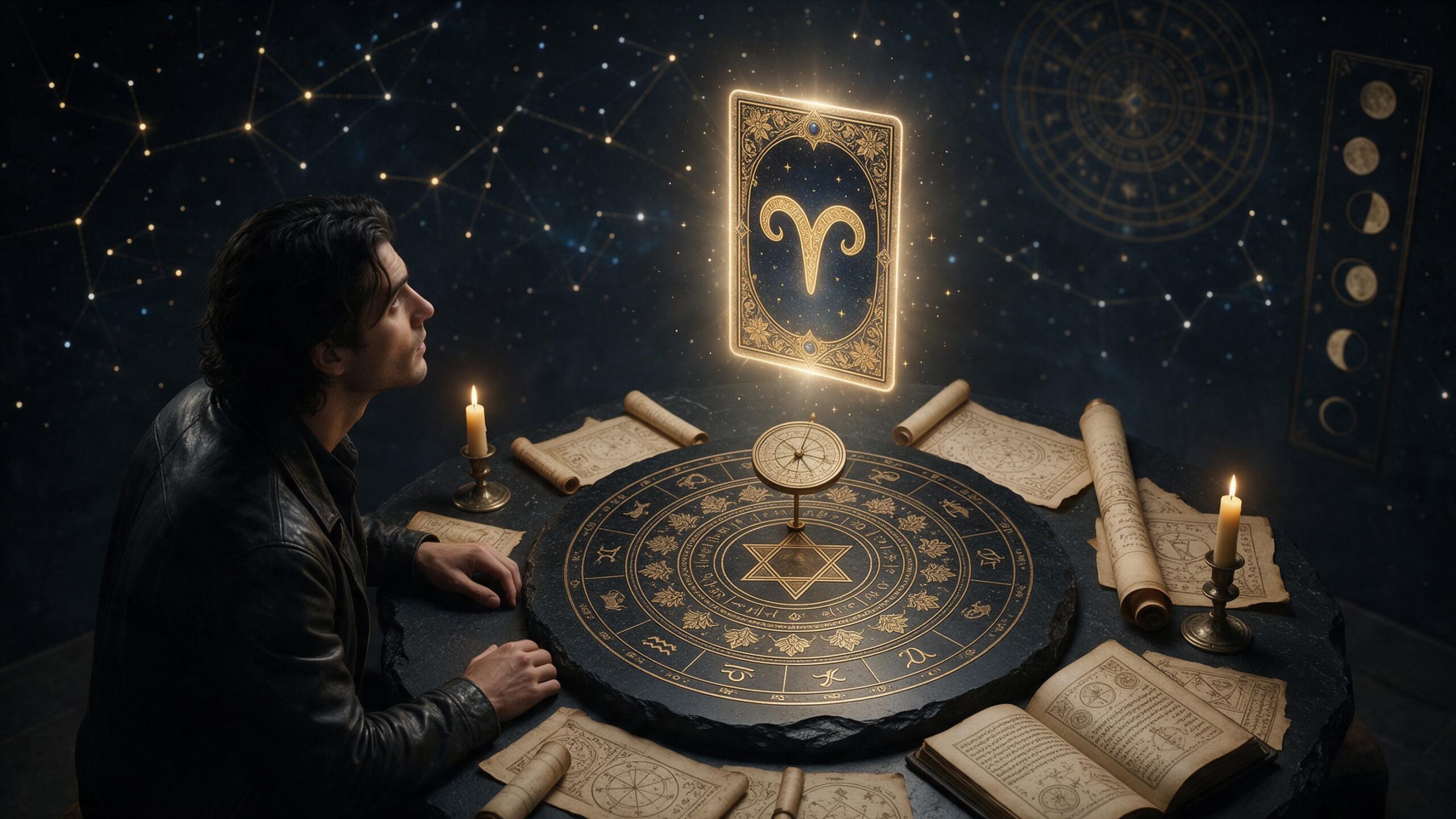 free cosmic oracle reading daily fortune manifestation scaled