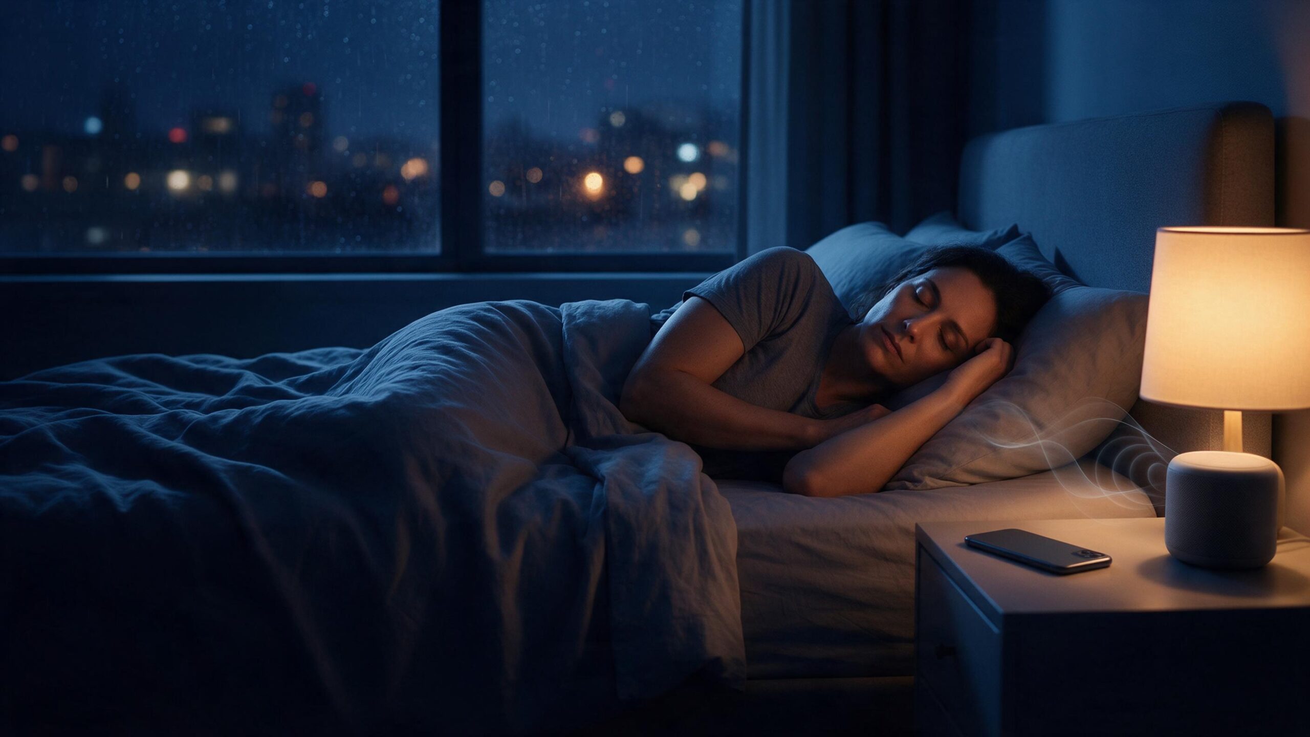 Insomnia Sleep Relief β Free Online Sleep & Relaxation Tool 1 Insomnia Sleep Relief calming sounds for sleep by Medihertz Frequencies