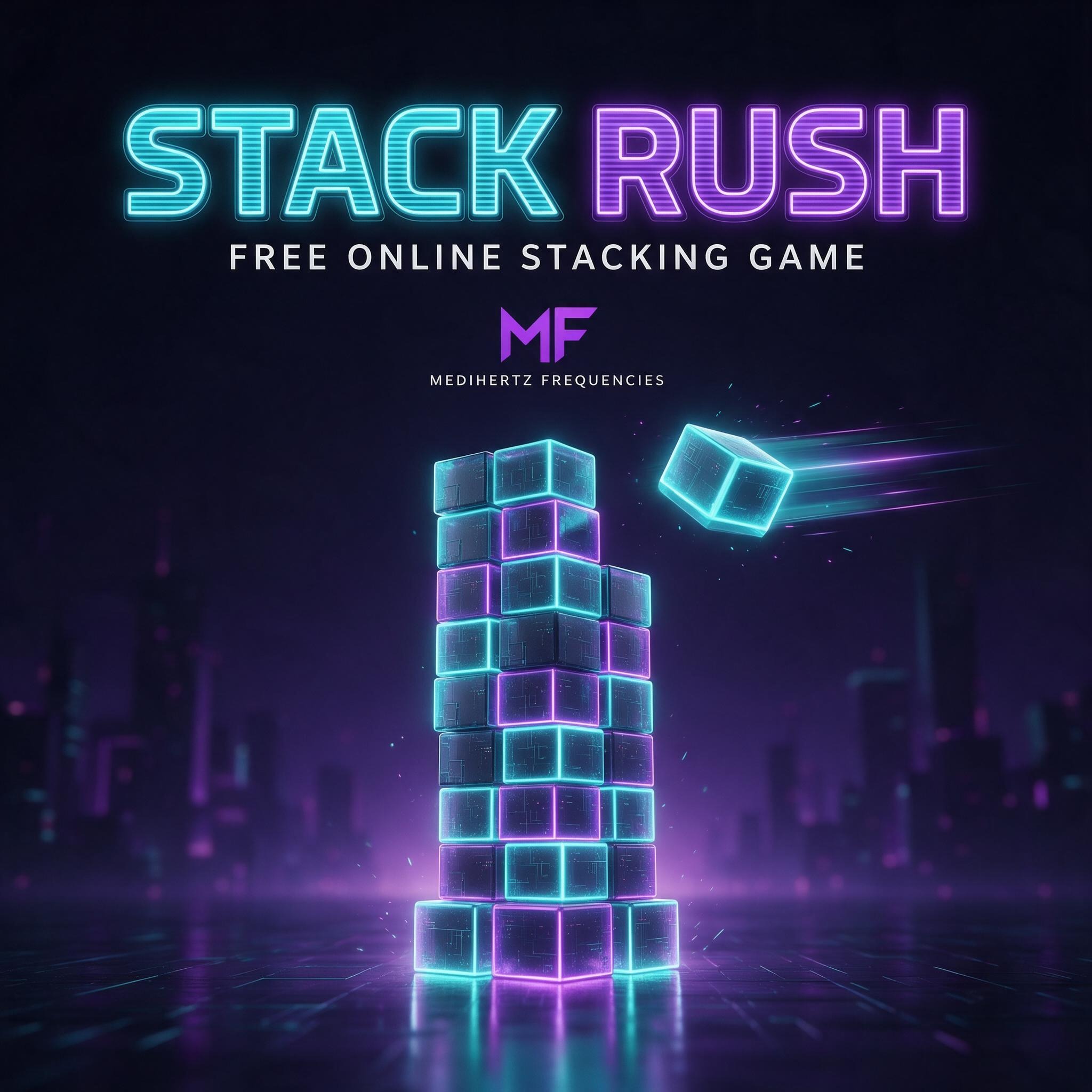 Stack Rush β Free Online Stacking Game 1 Stack Rush free online stacking game by Medihertz Frequencies