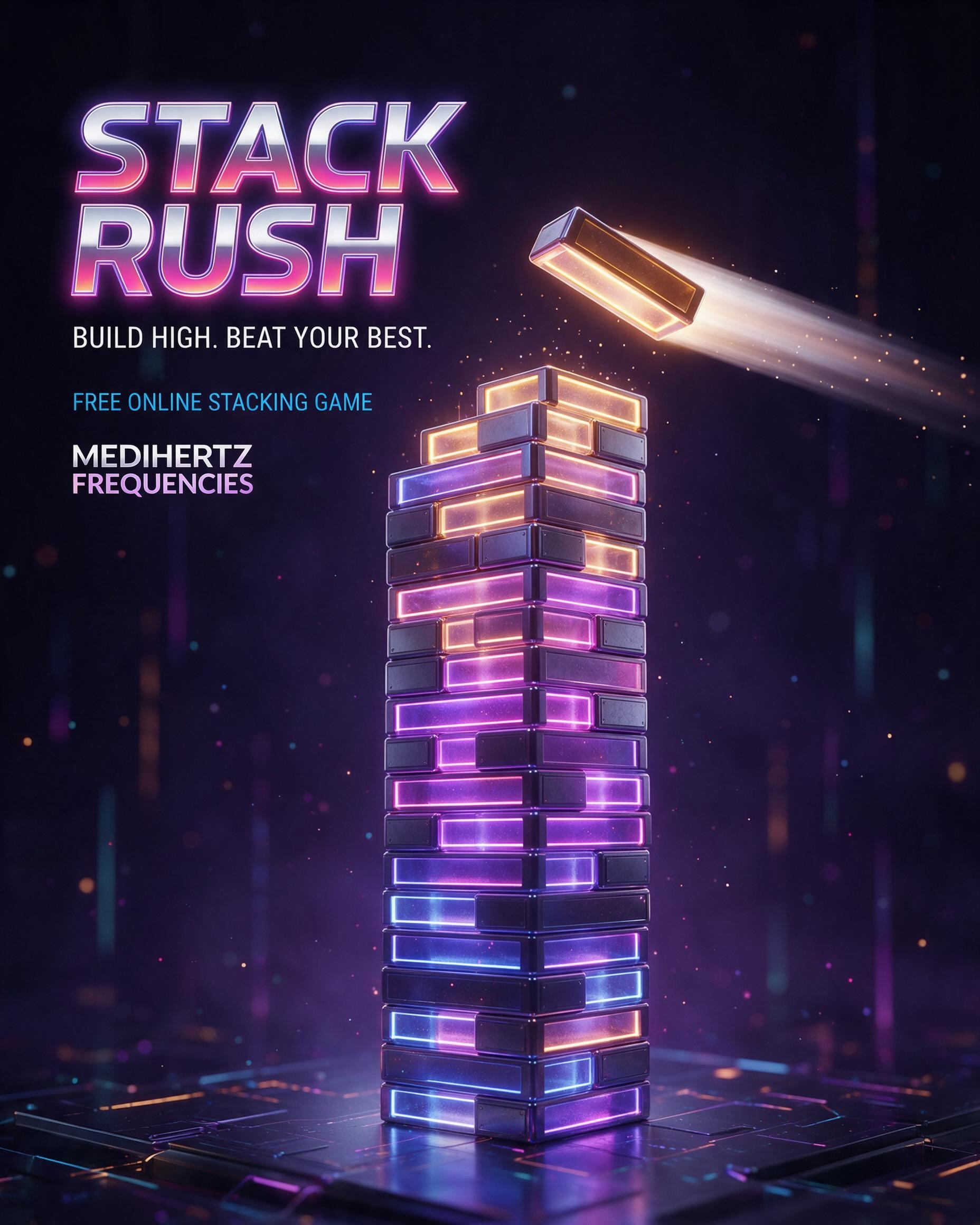 Stack Rush β Free Online Stacking Game 3 Stack Rush block stacking arcade game online