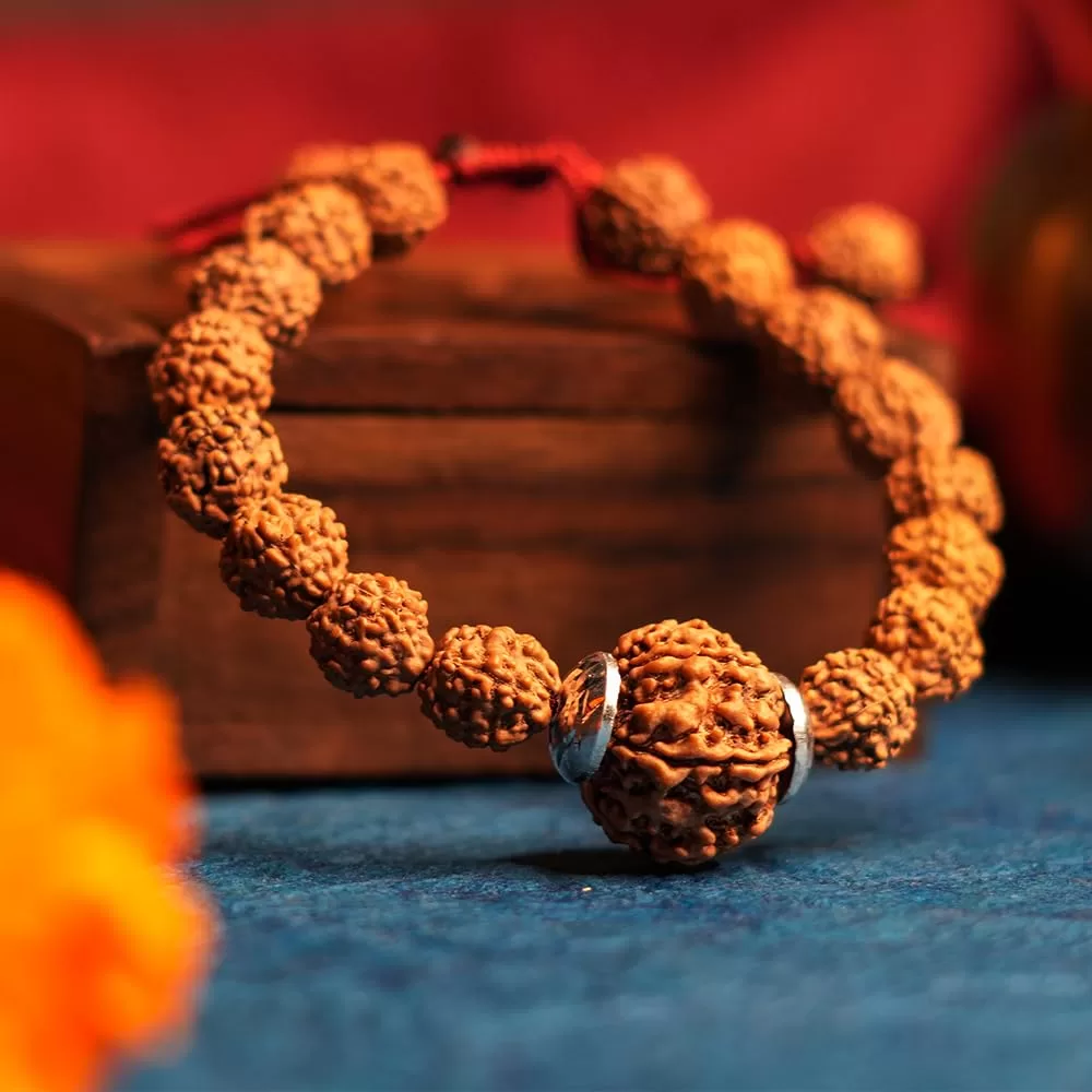 7 Mukhi Rudraksha Bracelet for Men and Women