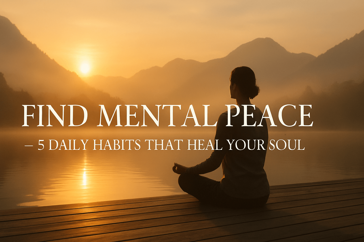 How To Find Mental Peace: 5 Simple Daily Habits to Cultivate Mental Peace