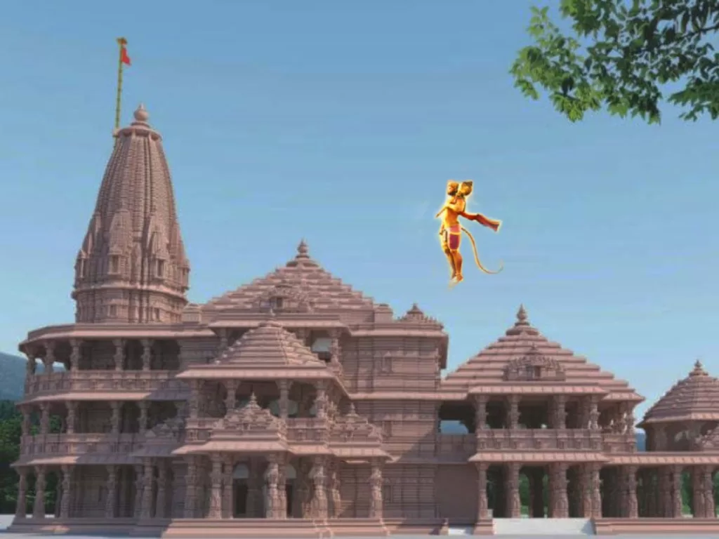 Hanumanji Above Ram mandir