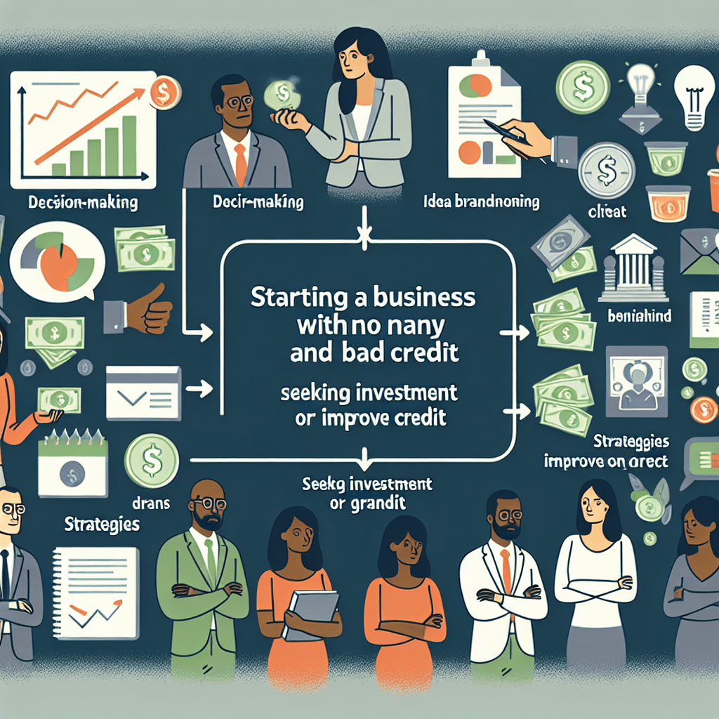 How To Start A Business With No Money And Bad Credit