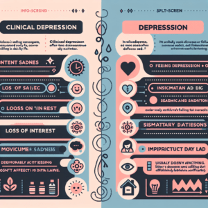 What Is The Difference Between Clinical Depression And Depression