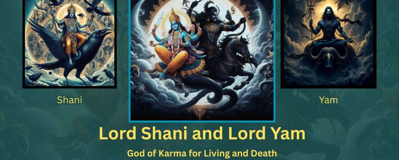 Lord Shani and Lord Yam : God of Karma for Living and Death