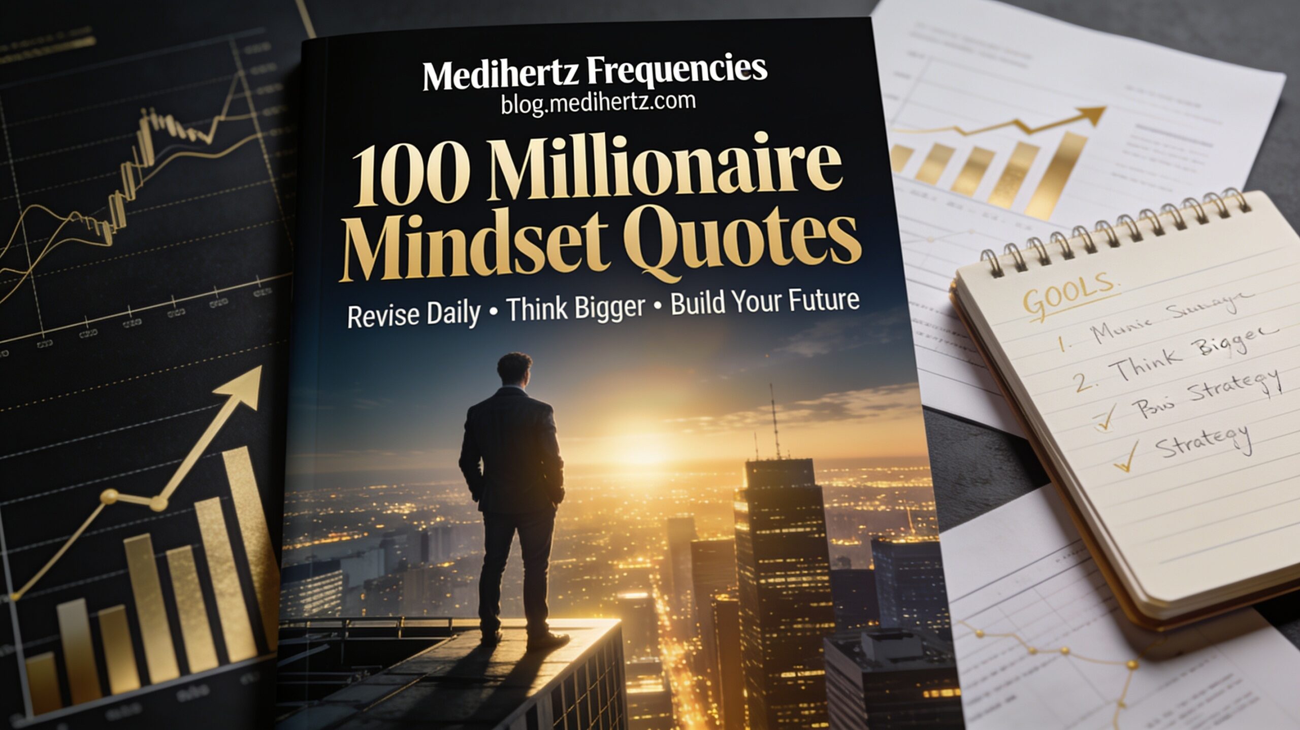 100 Best Millionaire Mindset Quotes you Will Ever Need To know to Be Millionaire: Revise Daily