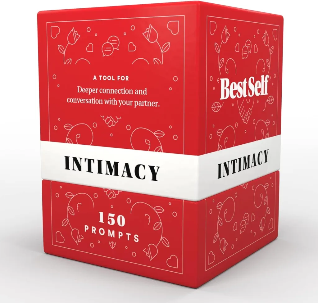 BestSelf Intimacy Deck 150 Relationship Building Conversation Starters Couples Games, Meaningful Couples Card Games - Perfect Romantic Game Strengthen...