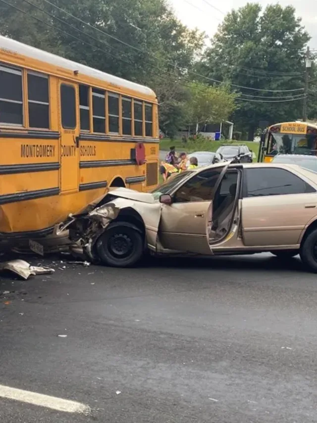 A school bus in Mint Hill was involved in a vehicle crash, resulting in 6 individuals being transported to the hospital.
