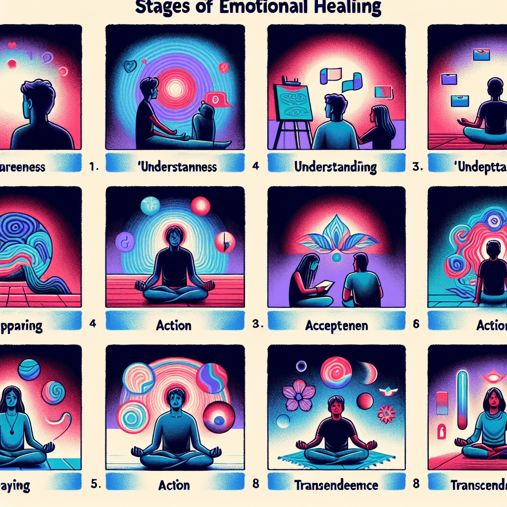 8 Stages And Therapies Of Emotional Healing.